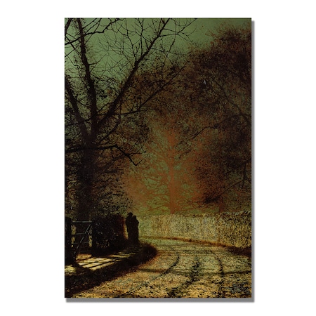 Trademark Fine Art John Grimshaw 'The Lovers' Canvas Art, 22x32 BL0939-2232GG